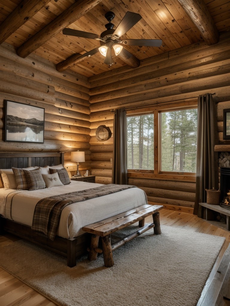 Cozy Cabin Vibes: Rustic Bedroom Inspiration