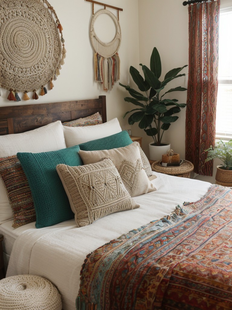 Boho-inspired bedroom ideas: mix & match patterns, textures, colors