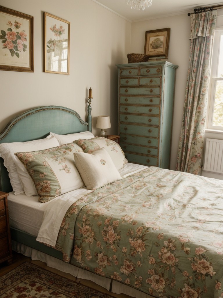 Vintage-Inspired Bedroom: Nostalgic Charm for Your Apartment