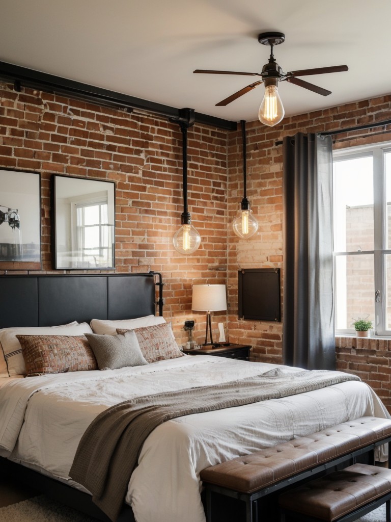 Create an Edgy Urban Bedroom with Unexpected Pairings.