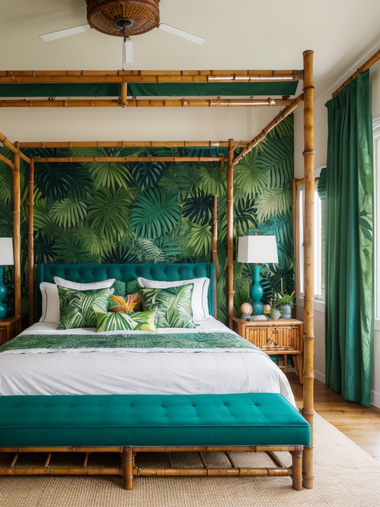 Create an Exotic Tropical Retreat in Your Bedroom!