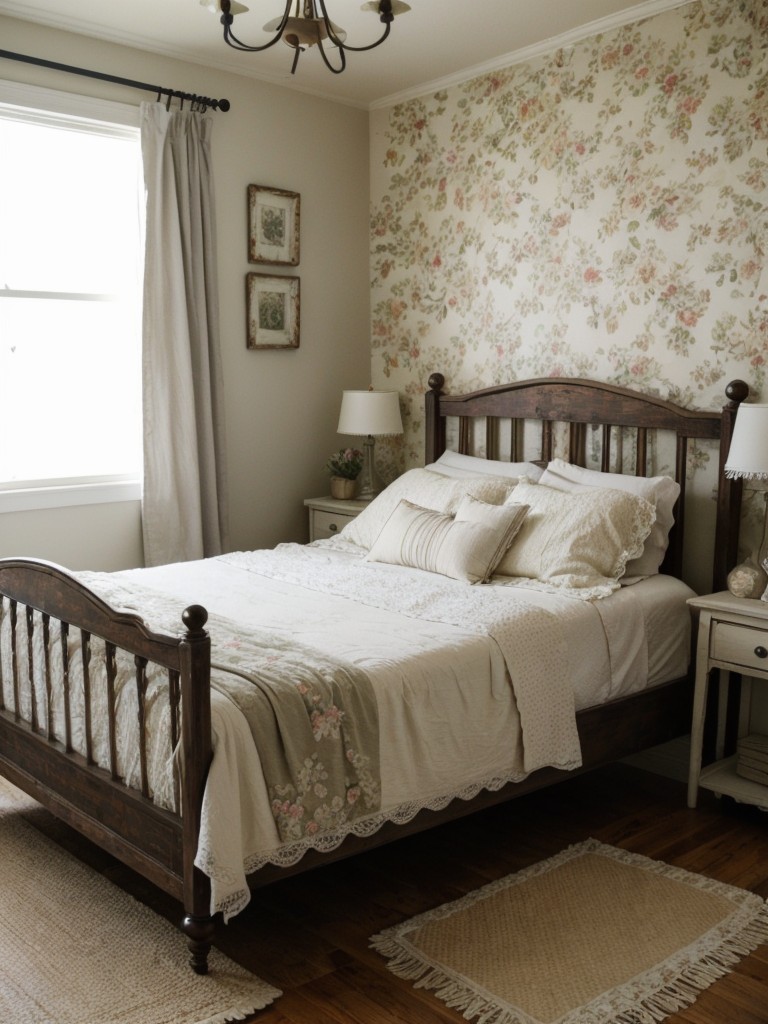 Cozy Farmhouse-inspired Bedroom: Unconventional Eclectic Pairings!