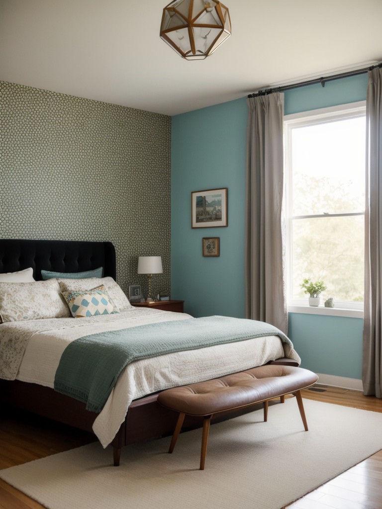 Vintage meets modern: Create an eclectic bedroom with unexpected pairings