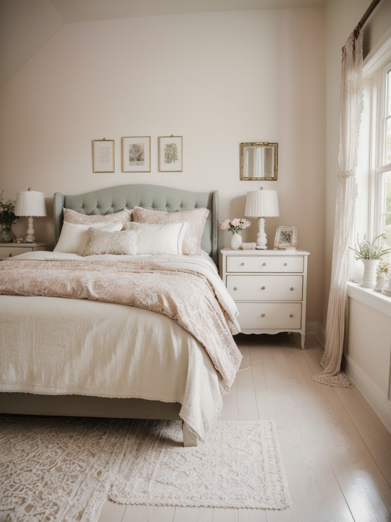 Romantic Lace Accents: Dreamy Bedroom Decor for Every Style