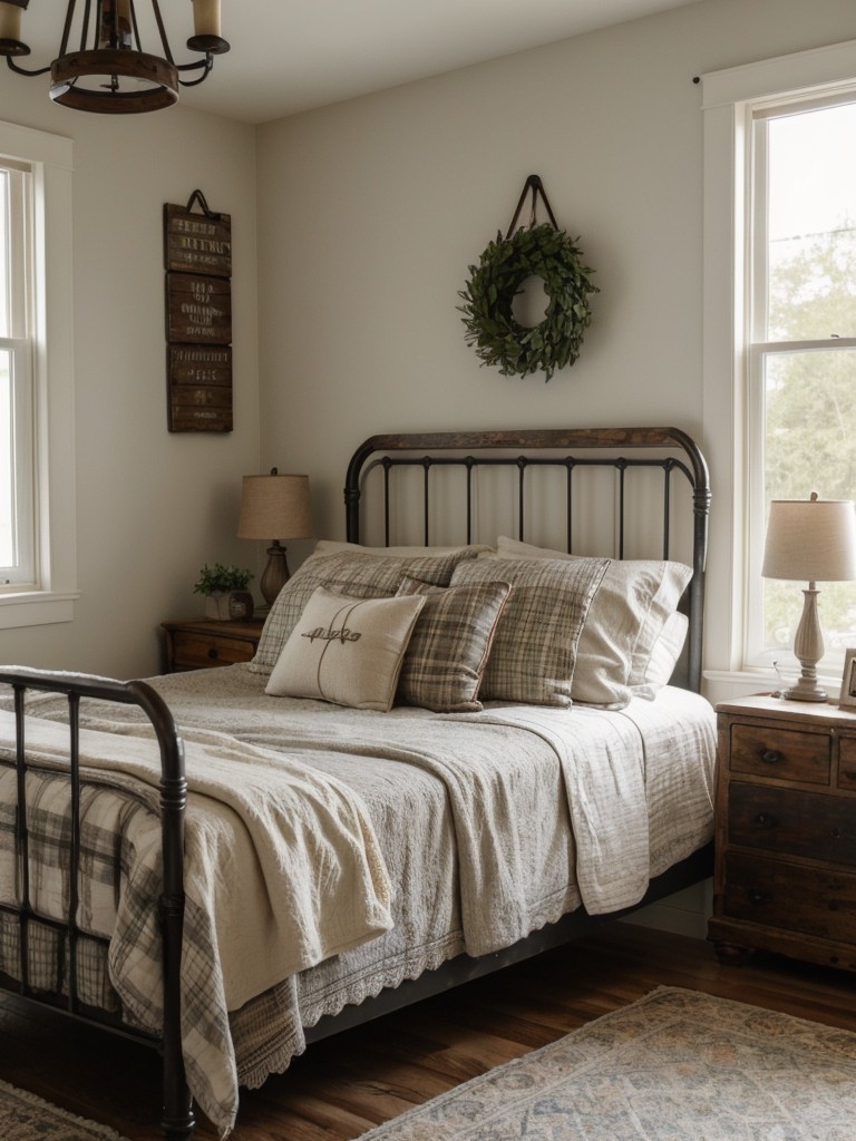 Cozy & charming: Farmhouse-inspired bedroom decor ideas