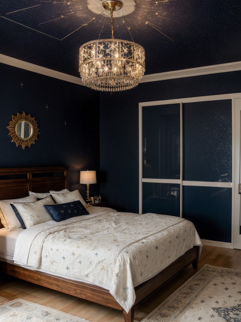 Starry Night: Celestial-Inspired Apartment Decor Ideas