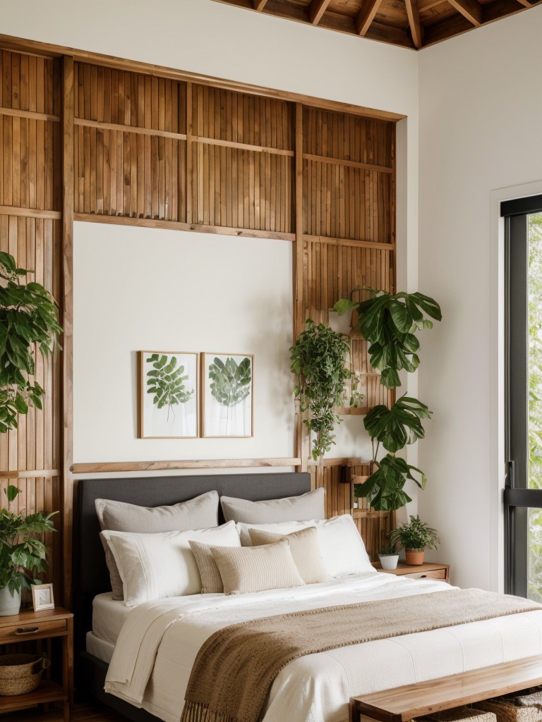 Natural Vibes: Elevate Your Apartment with Eclectic Bedroom Designs