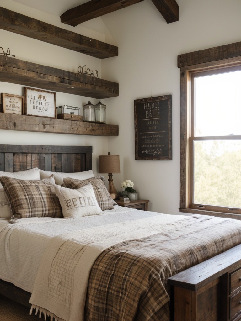 Rustic Farmhouse Vibes: Transform Your Bedroom with Vintage Charm!