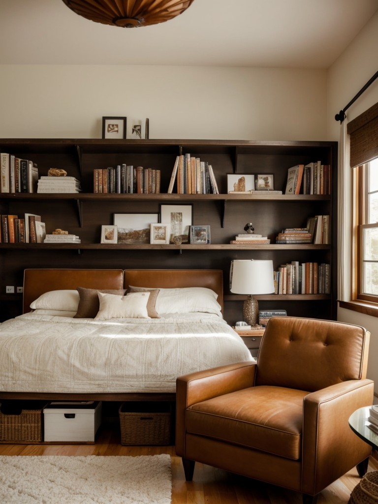 Cozy Apartment Vibes: Create a Charming Reading Nook in Your Bedroom!