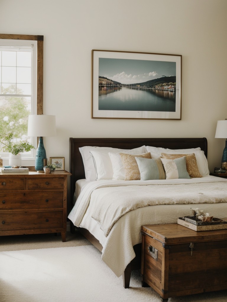 Create an Inspiring Apartment Bedroom with Personalized Art