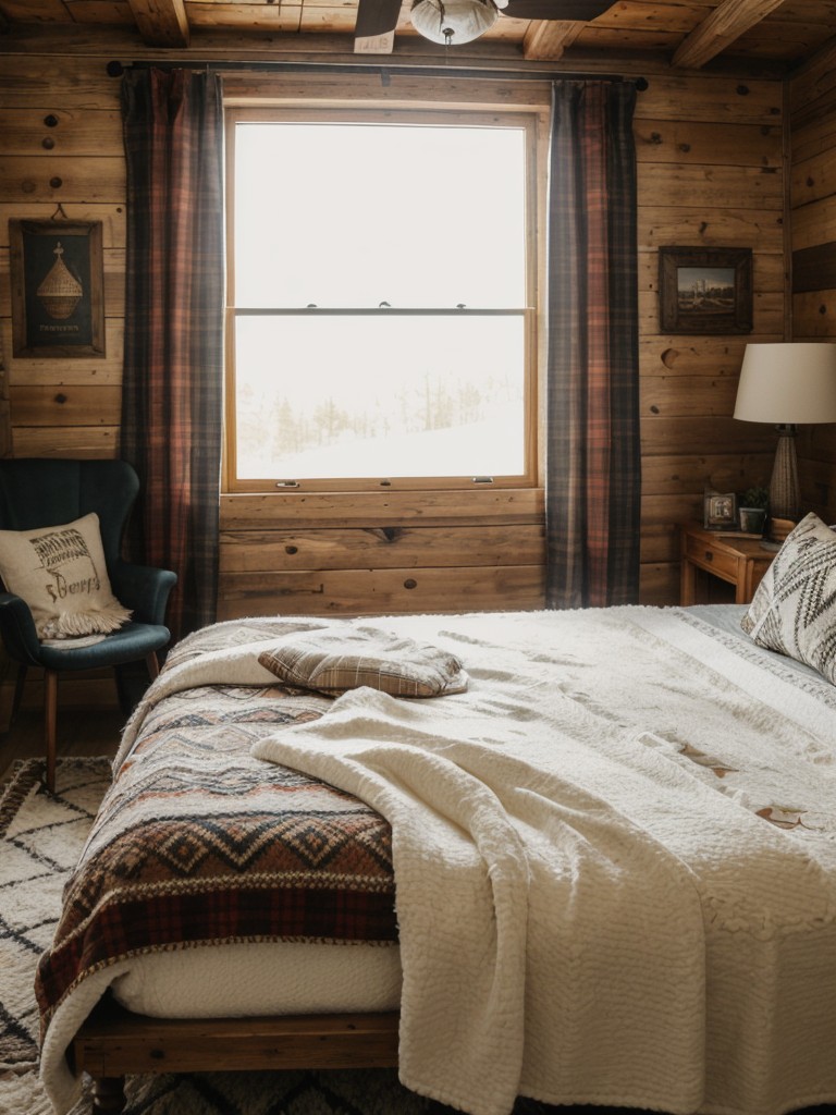 Chic Apartment: Create a Cozy Cabin-Inspired Retreat in Your Bedroom!