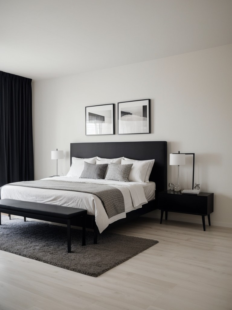 Sleek and Modern: Transform Your Apartment with Eclectic Bedroom Designs!