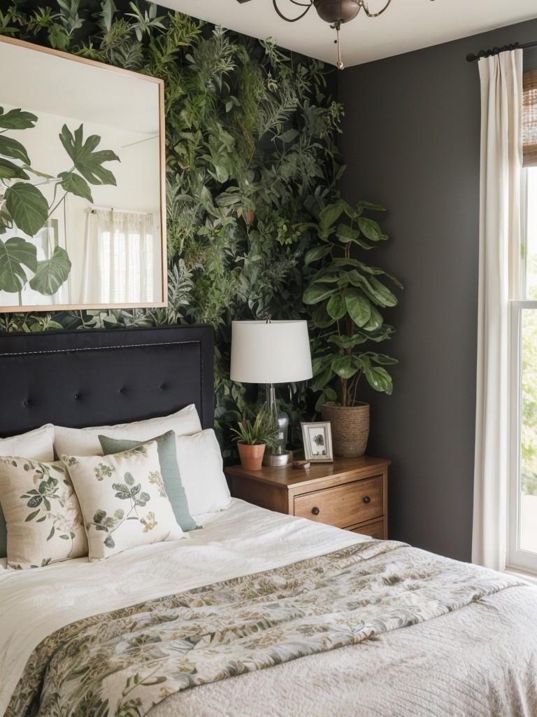 Botanical Oasis: Transform Your Bedroom with Natural Elements!