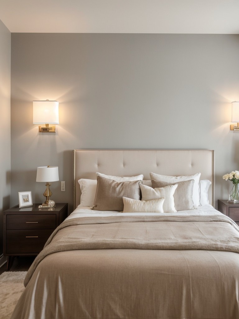 Romantic Bedroom Transformation: Cozy Lighting and Luxe Fabrics