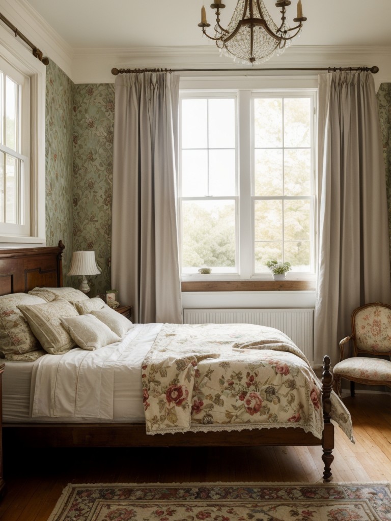 Vintage-inspired charm for your apartment: Transform your bedroom into an eclectic oasis!