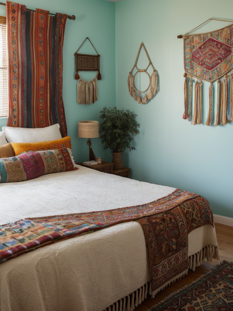 Unlock Boho Bliss: Inspire your Apartment Bedroom with Eclectic Elegance