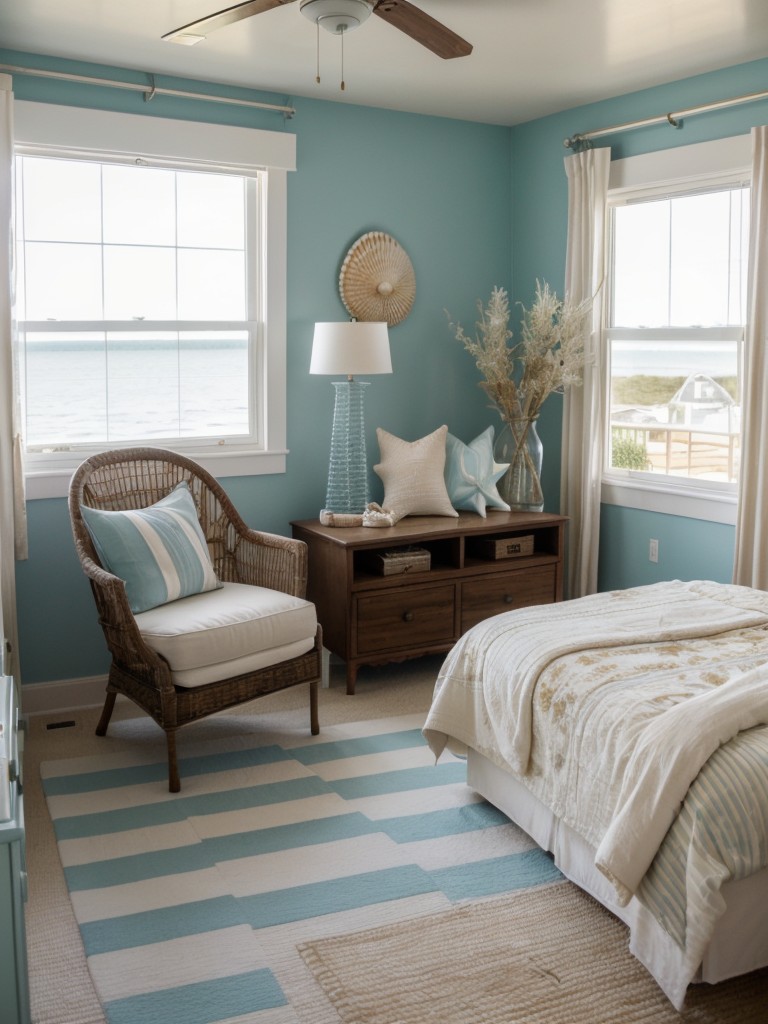 Coastal Retreat: Transform Your Bedroom with Nautical Accents