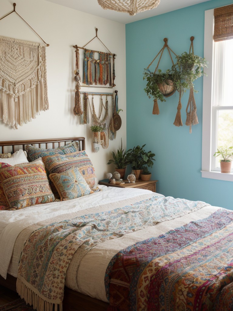 Boho Bliss: Elevate Your Apartment with Eclectic Bedroom Decor!