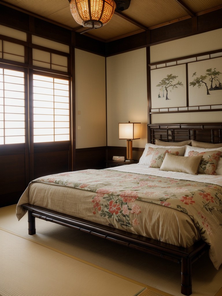 Create a Zen Oasis in Your Bedroom with Eclectic Decor.