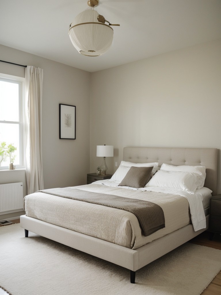 Minimalist Dream: Serene Bedroom Designs with a Twist.