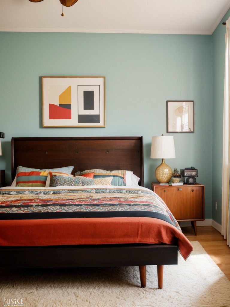 Nostalgic Nights: Retro Vibes for Your Apartment Bedroom