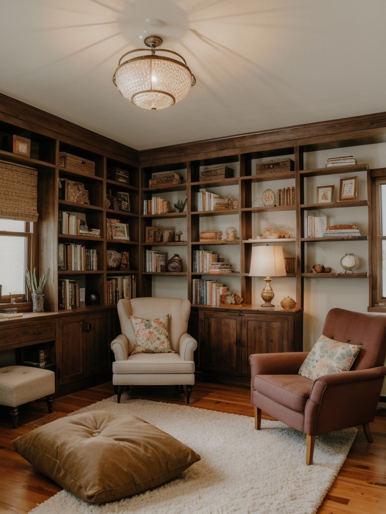 Boho Chic Bedroom Bliss: Create a Cozy Reading Nook in Your Apartment! (96 characters)