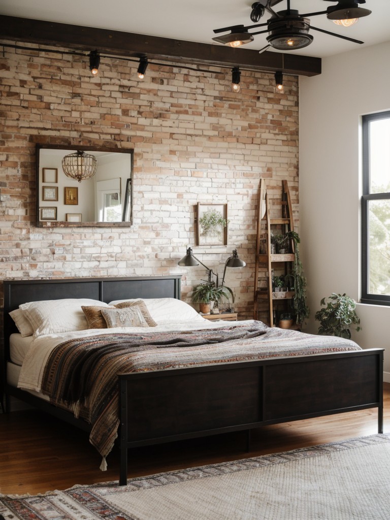 Industrial Chic: Create a Boho-Inspired Bedroom with Raw Elements