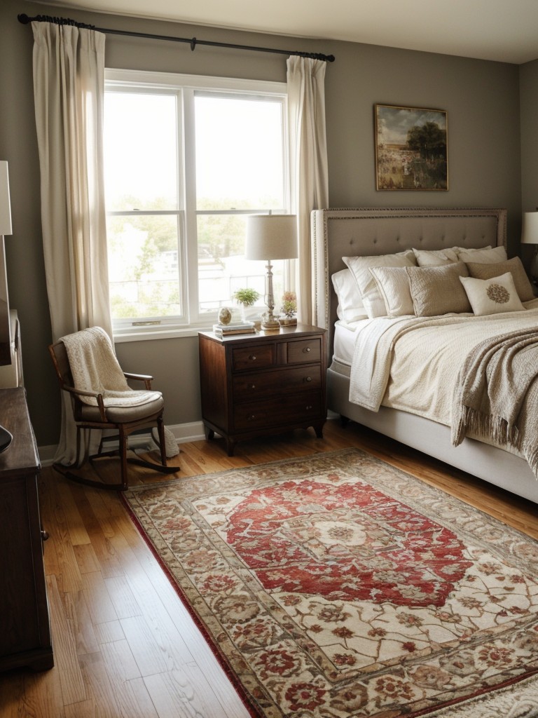 Cozy Chic: Elevate Your Apartment Bedroom with a Luxurious Area Rug