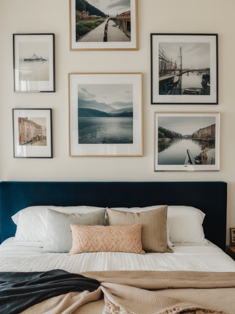 Apartment Art: Curate a Personalized Gallery Wall for an Eclectic Bedroom