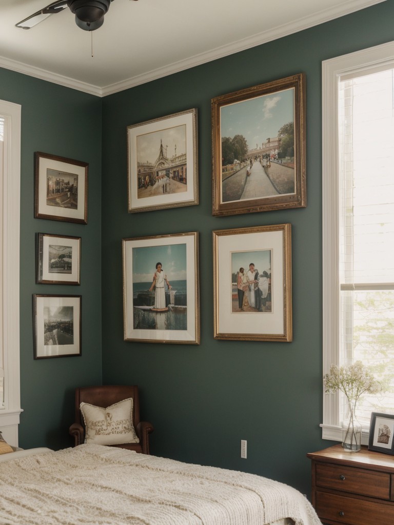 Personalize your space: Create an eclectic apartment sanctuary with a stunning gallery wall!