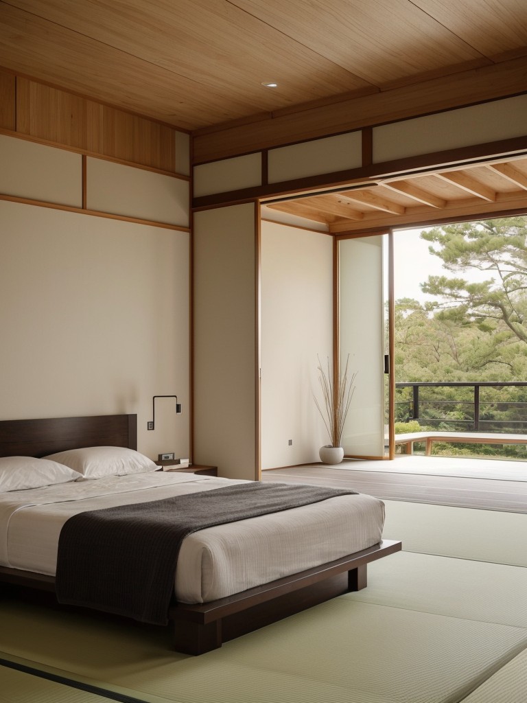 Zen-inspired minimalistic bedroom ideas for a peaceful apartment