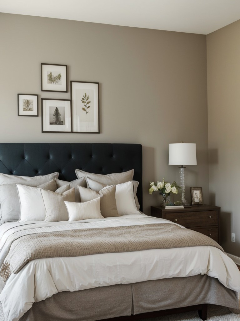 Timeless and Serene: Eclectic Bedroom Accent Wall Ideas