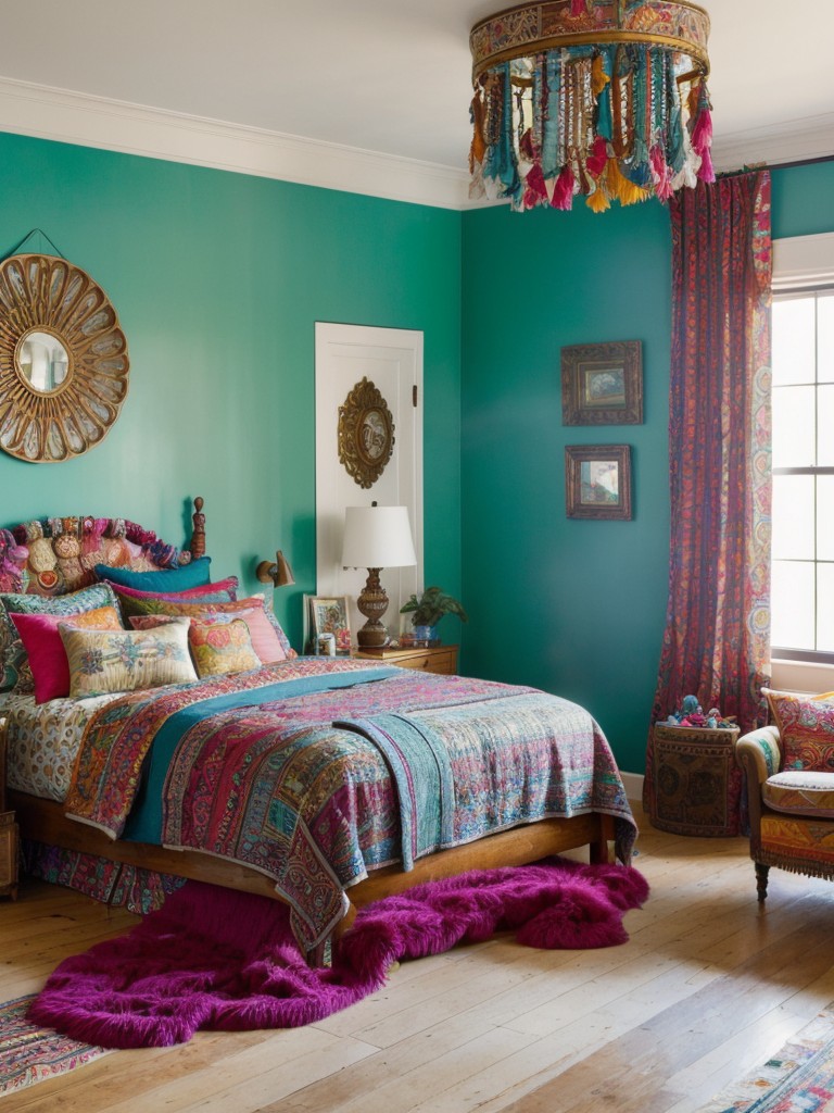 Bold Apartment Inspiration: Maximalist Magic for Eclectic Bedrooms