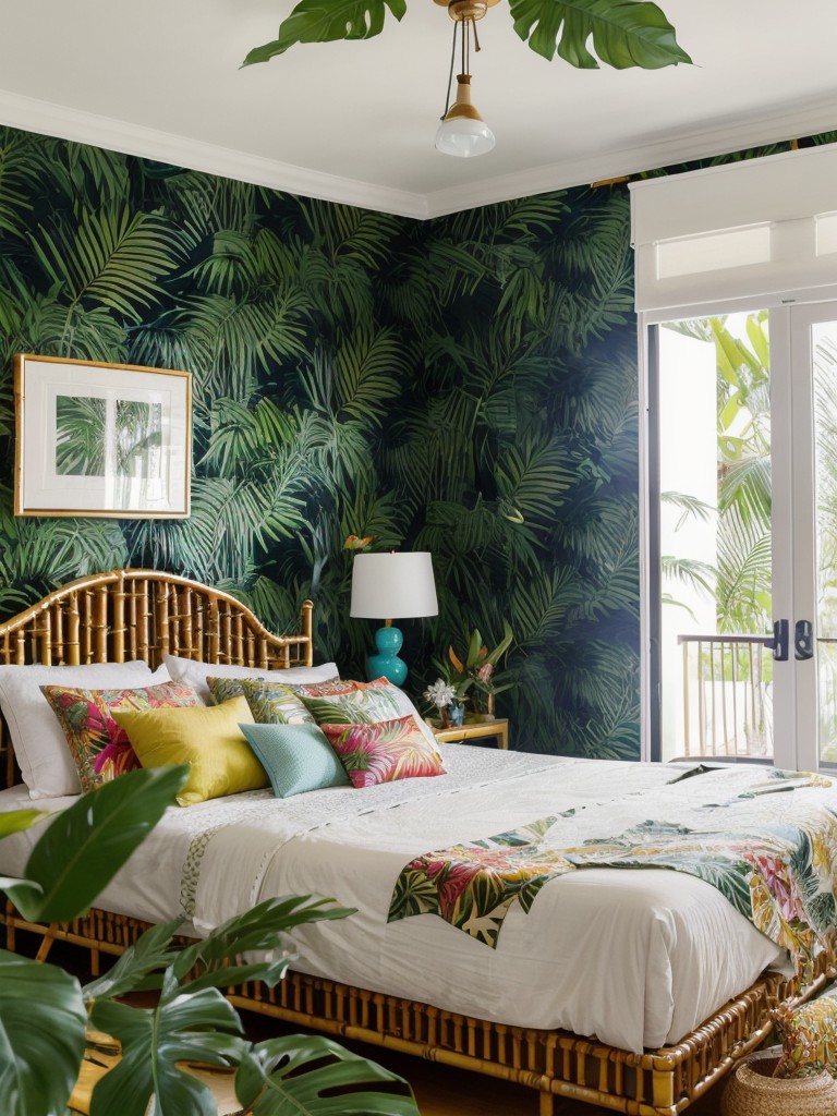 Vibrant Apartment Escape: Embrace Maximalist Magic in Your Eclectic Bedroom!