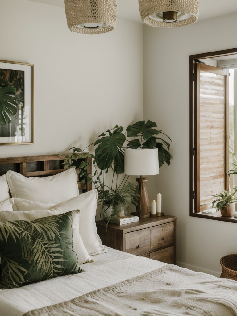 Bring the Outdoors In: Create a Calming Oasis with Eclectic Bedroom Decor