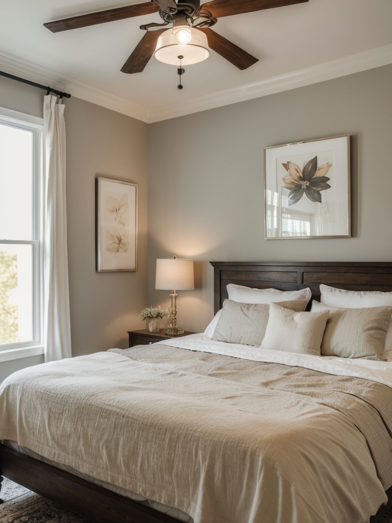 Cozy Retreat: Transform Your Apartment Bedroom with Adjustable Lighting