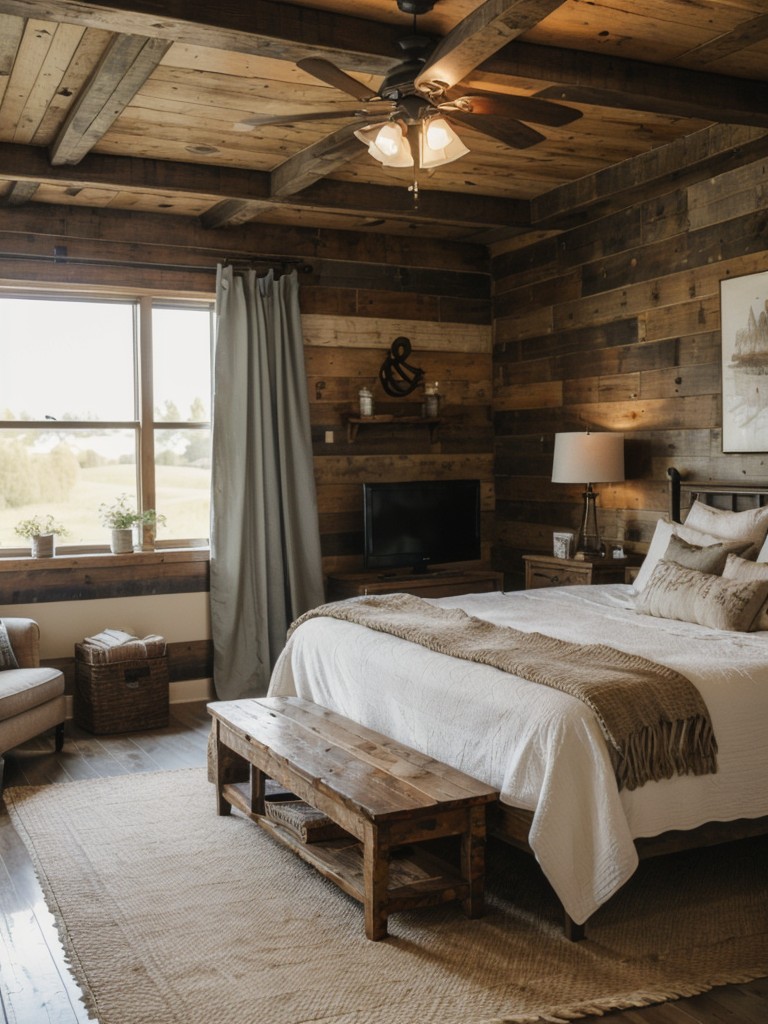 Rustic Chic: Transform Your Bedroom with Farmhouse-Inspired Decor!