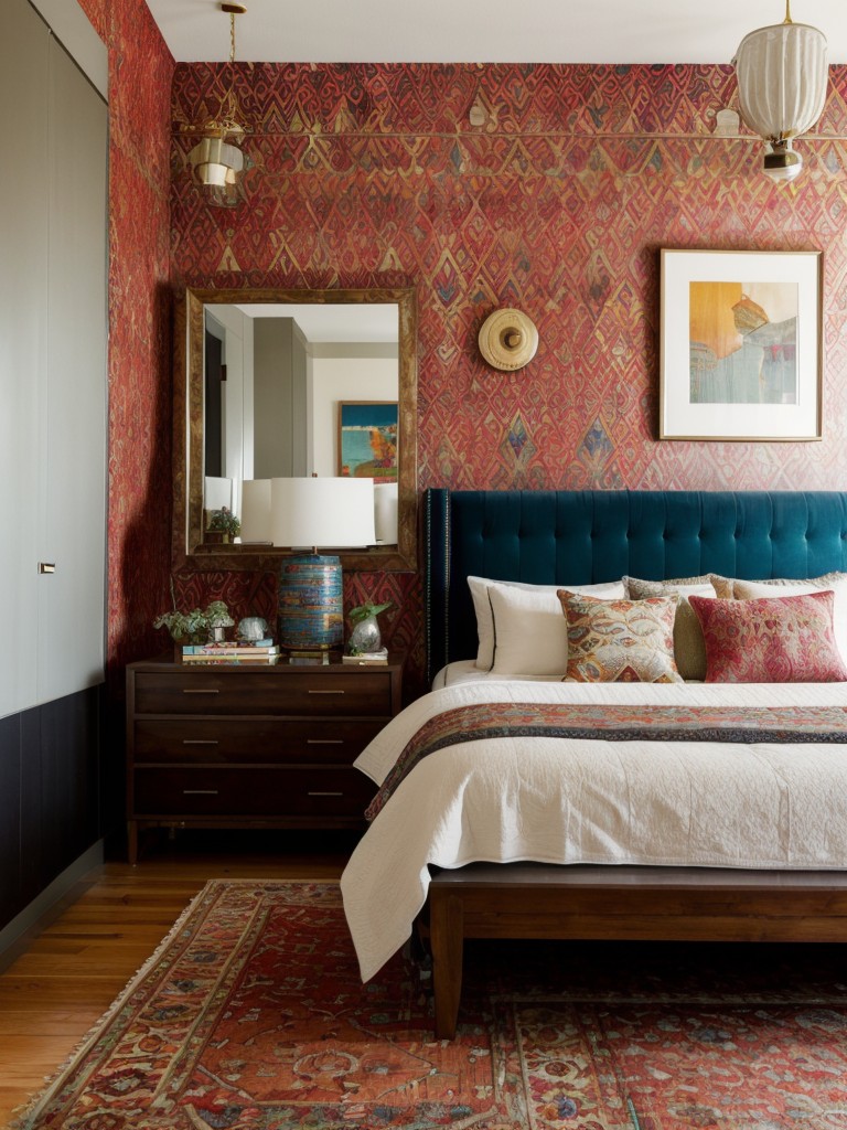 Eclectic Bedroom Decor: Mixing Patterns & Textures for Harmony