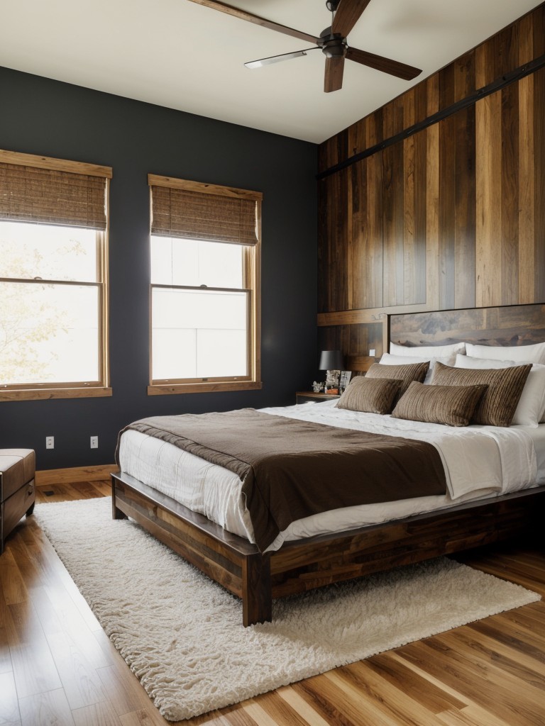 Mix & Match Wood Tones for a Striking Bedroom Décor