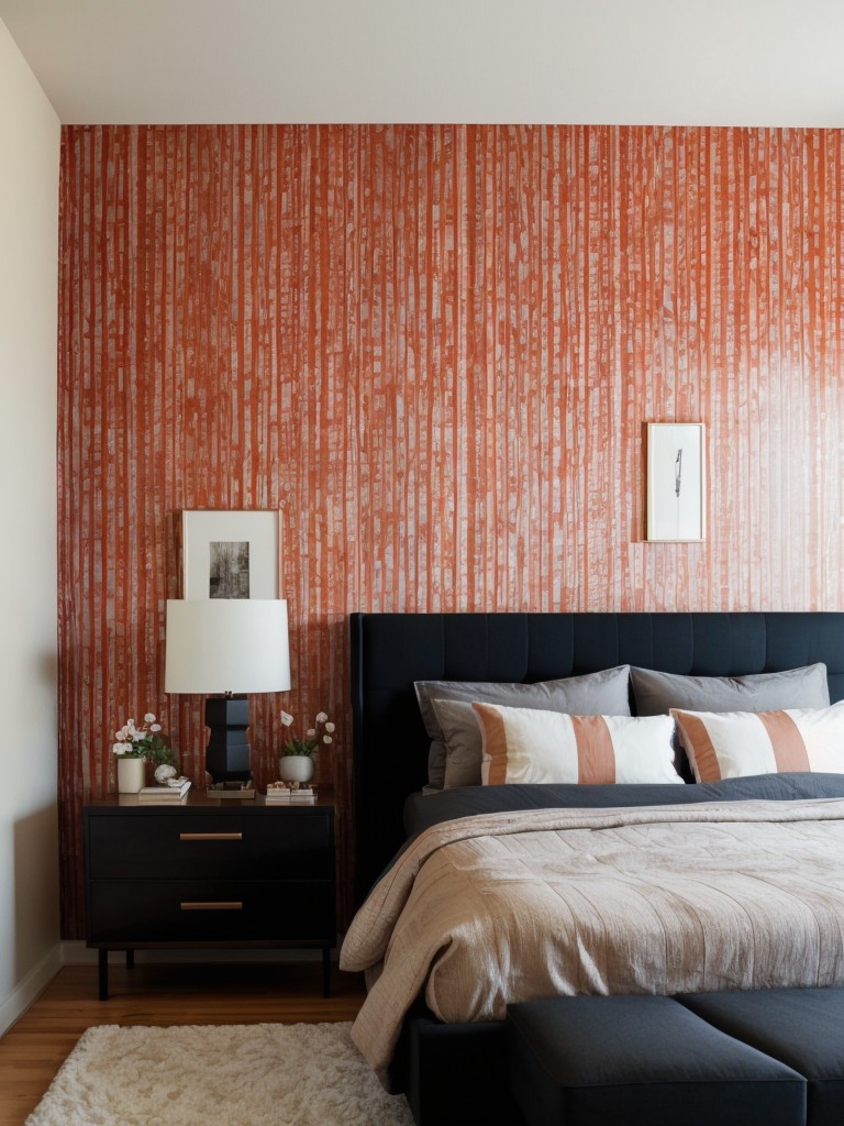 Bold & Cozy: Modern Bedroom Ideas with Statement Wallpapers.