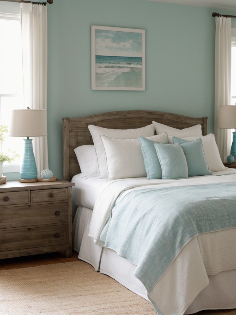 Cozy Apartment Bedroom Inspiration: Coastal Chic Decor Under Budget!