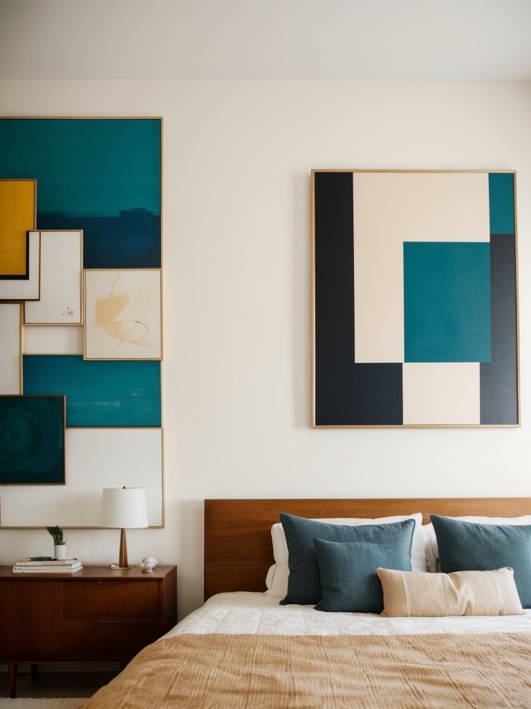 Mid-Century Bedroom Decor: Artistic Layers for Dimension!