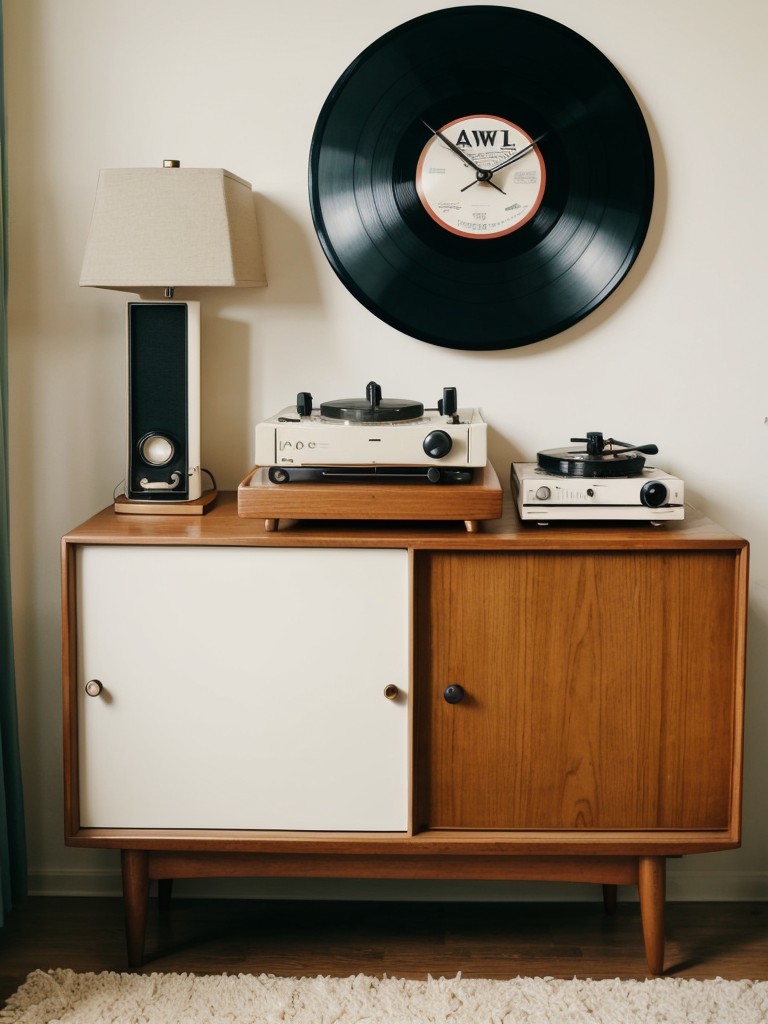 Retro Bedroom Vibes: Vintage Record Players, Vinyl Collections, & More!