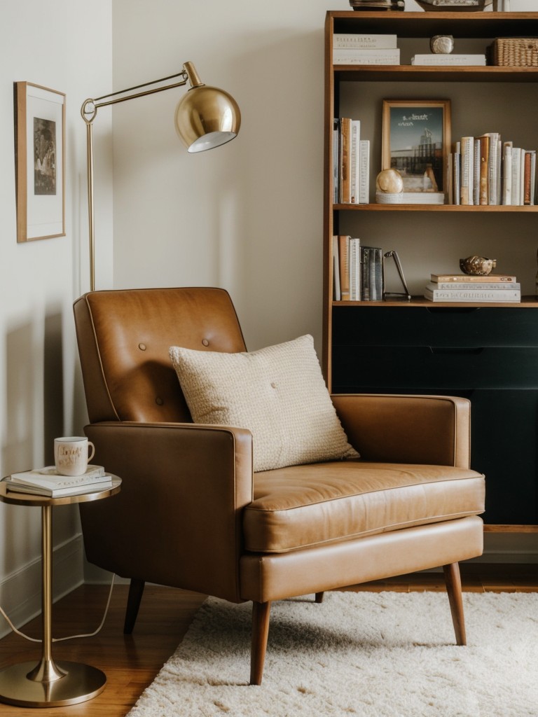 Create a Cozy Reading Nook for Your Mid-Century Bedroom