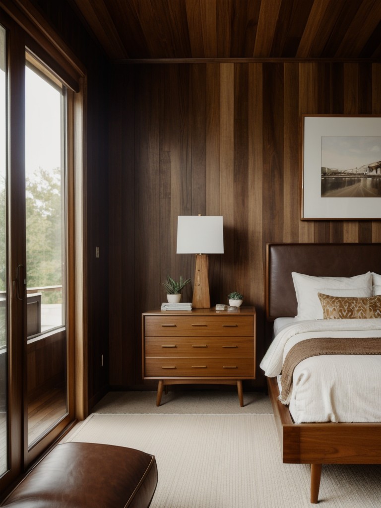 Create a Mid-Century Bedroom Oasis with Natural Materials