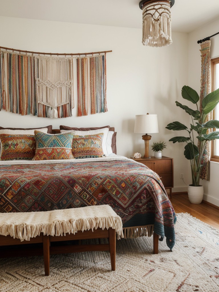 Boho Bliss in Your Apartment: Transform Your Bedroom with Eclectic Decor