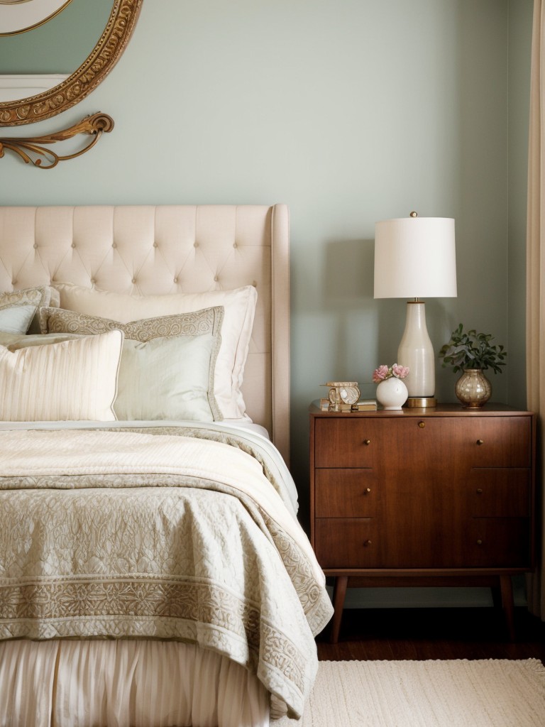 Vintage-inspired bedroom upgrade: Mid-Century Modern decor for a romantic touch