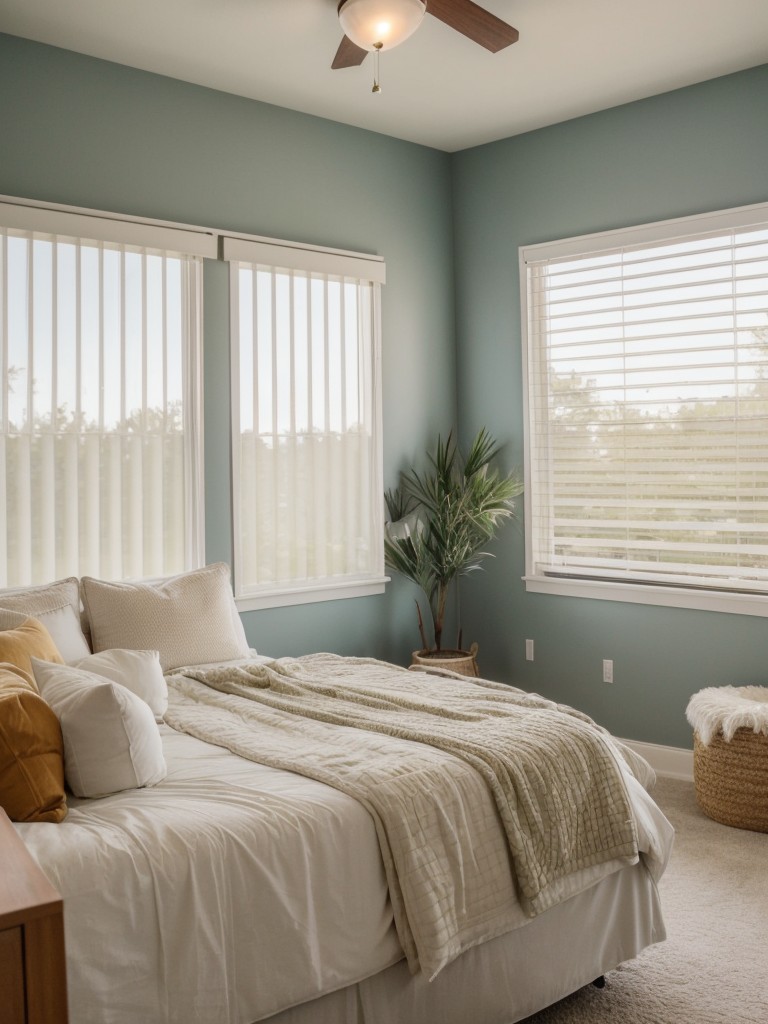 Cozy Mid-Century Bedroom with Sunlit Vibes ?