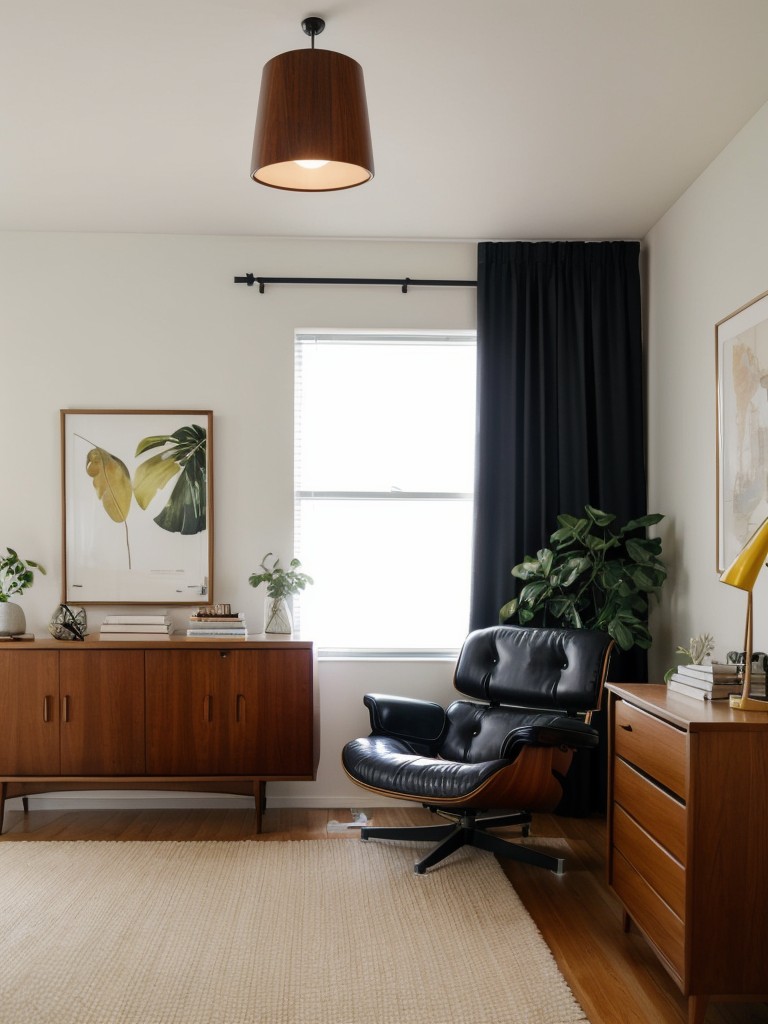 Chic Mid-Century Apartment Bedroom: Design Inspiration!