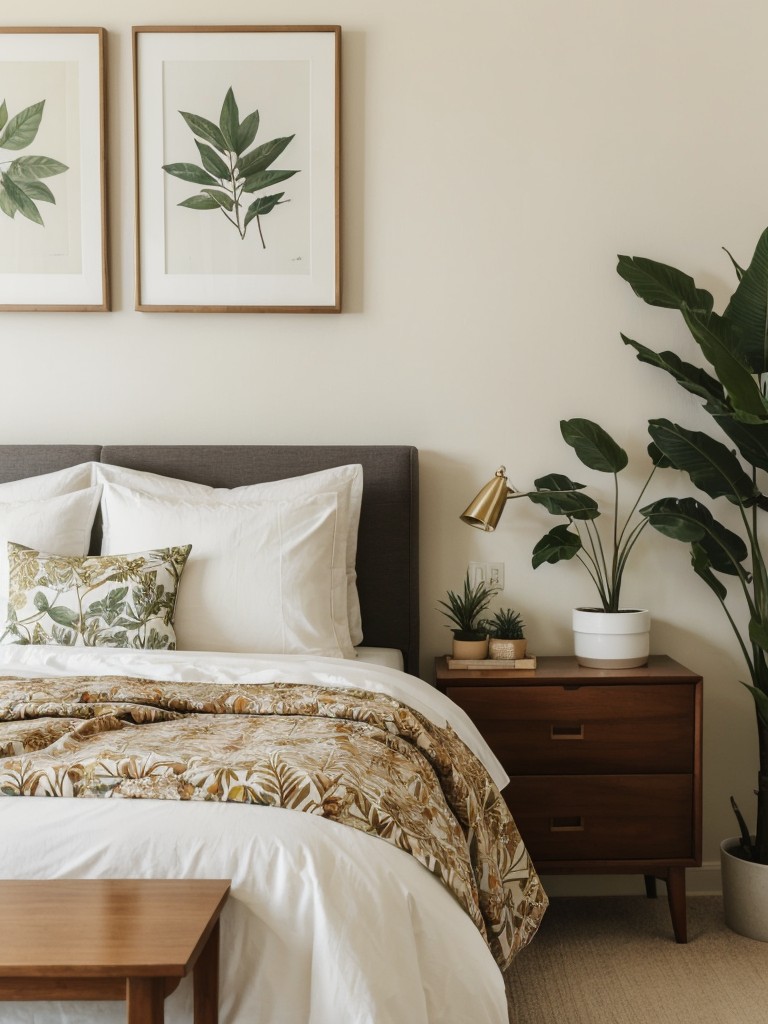 Retro Vibes: Mid-Century Modern Apartment Bedroom Inspo